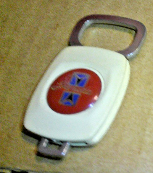 three original vintage auto keychains GRANADA ...........B