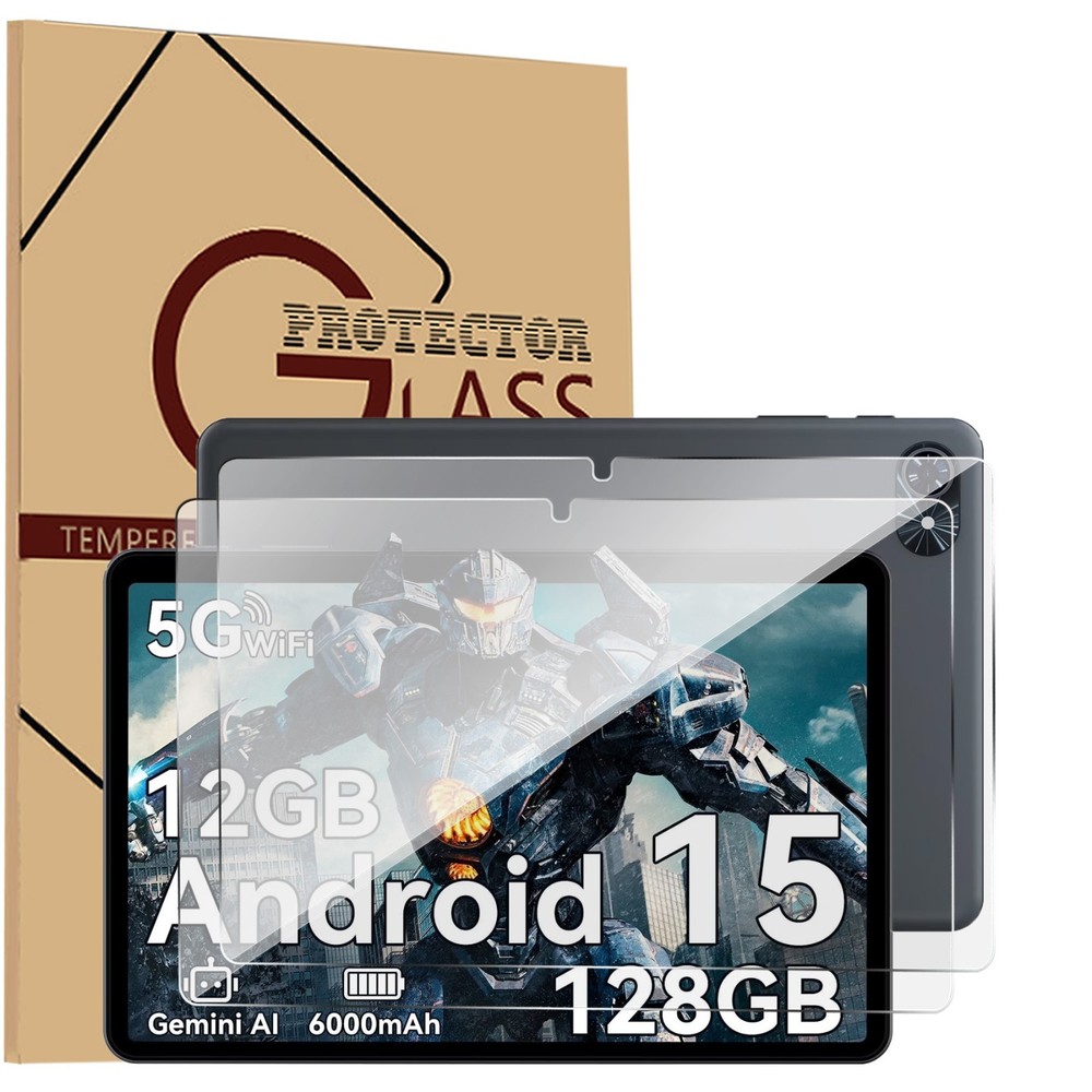 2Pack Tempered Glass Screen Protector For TABWEE T80 10 inch " Tablet