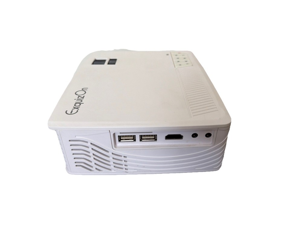ExquizOn Mini White Projector - TESTED