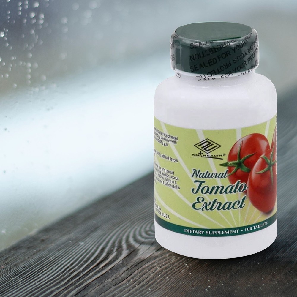 Natural Tomato Lycopene Extract Antioxidant Support 100 Tablets