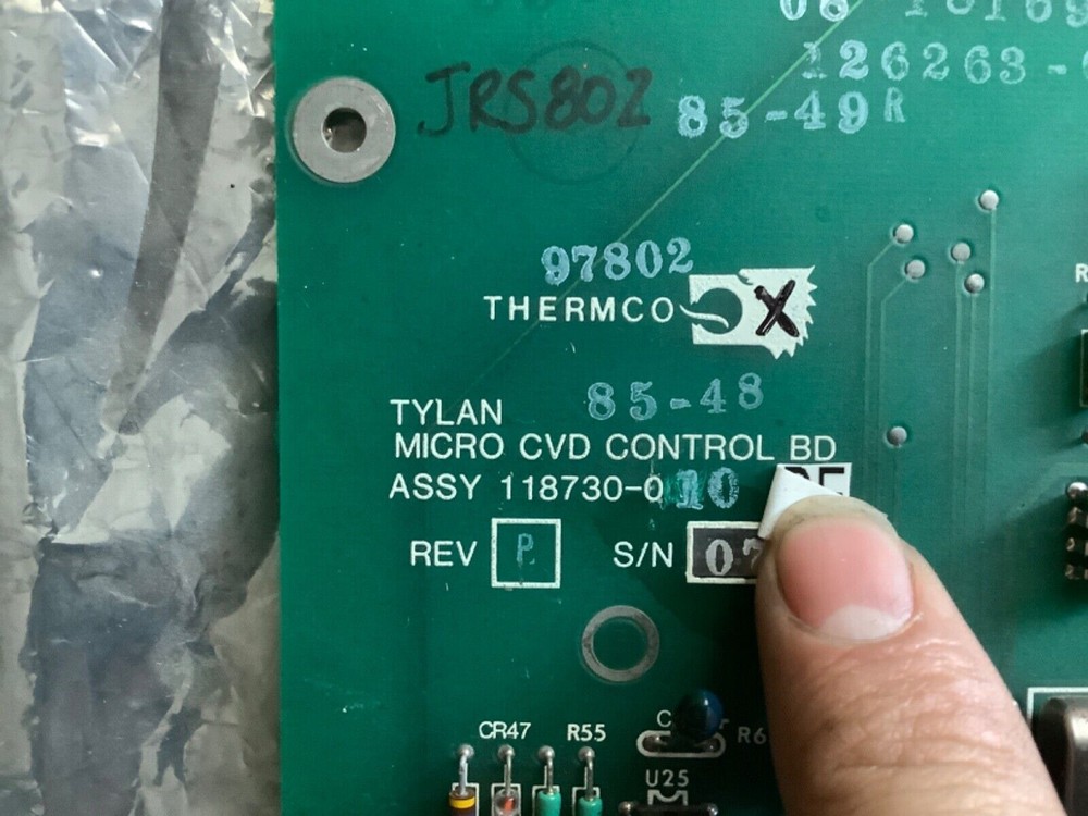 TYLAN 118730 -010 MICRO CVD CONTROL BD NITRIDE