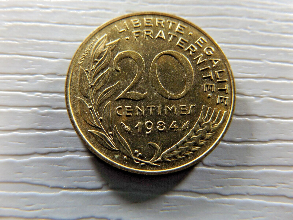 FRANCE 1984 20 Centimes