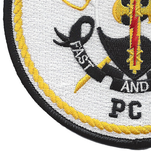 USS Cyclone PC-1 Coastal Patrol Ship Patch
