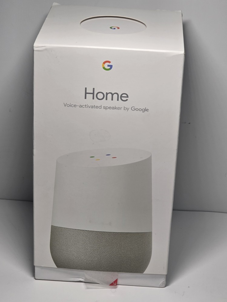 Google Home Voice Activated Smart Assistant Open Box Never Operated