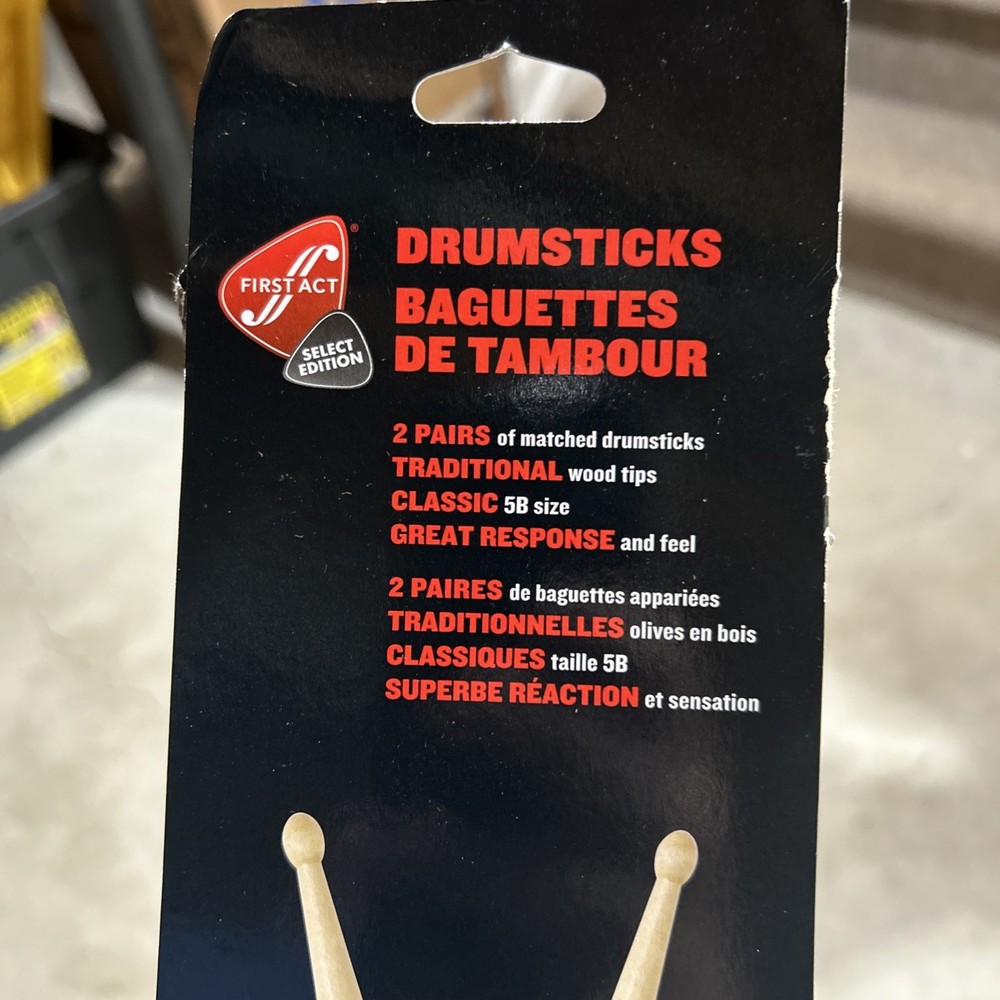 First Act Select Edition Drumsticks 2 Pairs