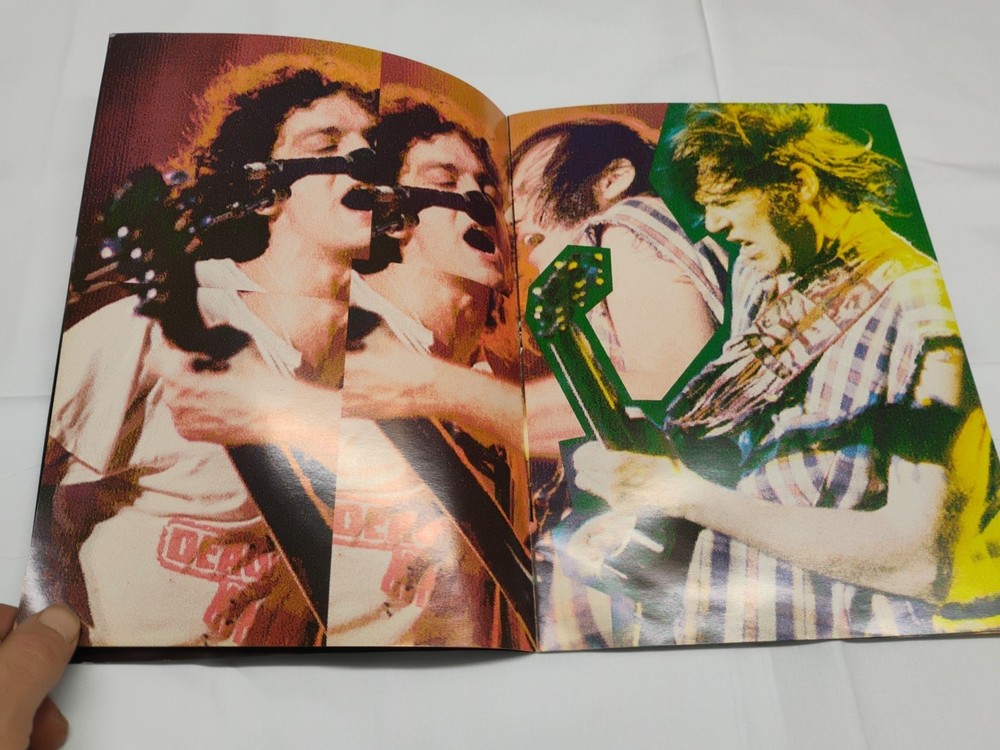 NEIL YOUNG & Crazy Horse LIFE Tour Concert Program Book Music Program