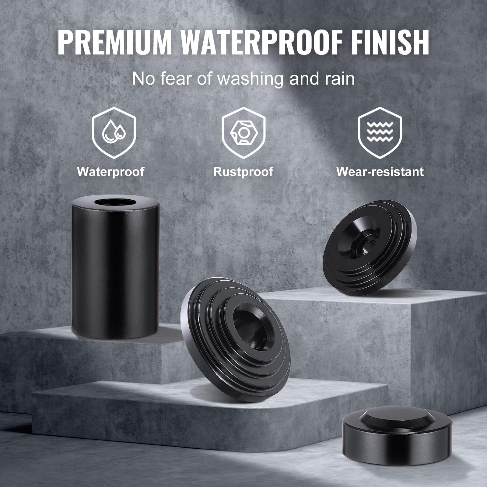 VEVOR Ball Joint Press Kit C-press Ball Joint Tools 10 pcs Automotive Repair Kit