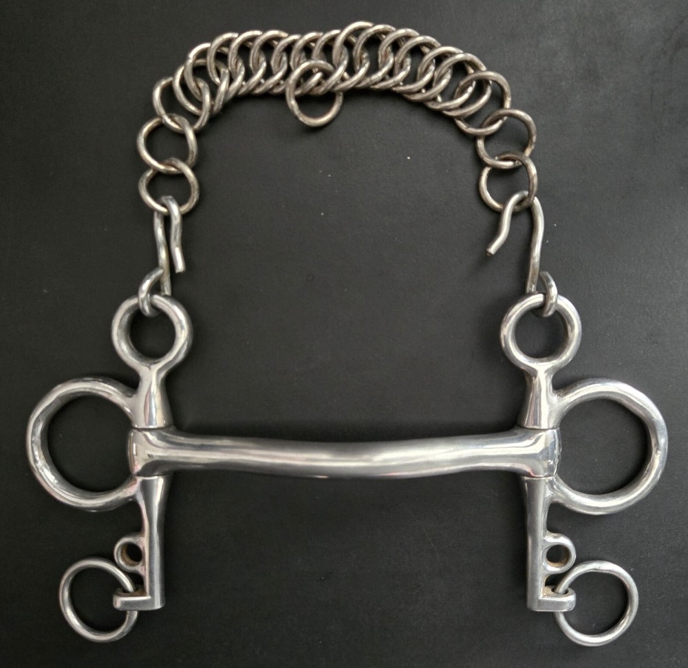 Stainless Steel 4-3/4" Mullen Pelham Bit