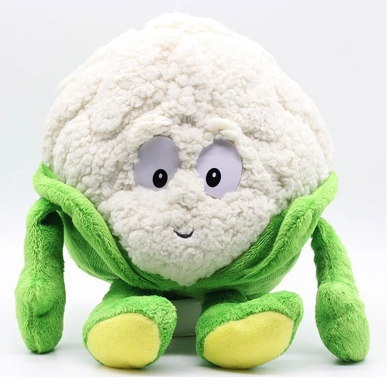 Soft Cuddly Plush Fruit/Vegetable -CauliFlower