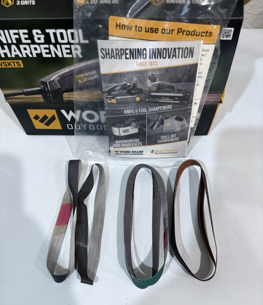 Work Sharp Outdoor Sharpener WSKTS Knife Sharpener - Working Condition