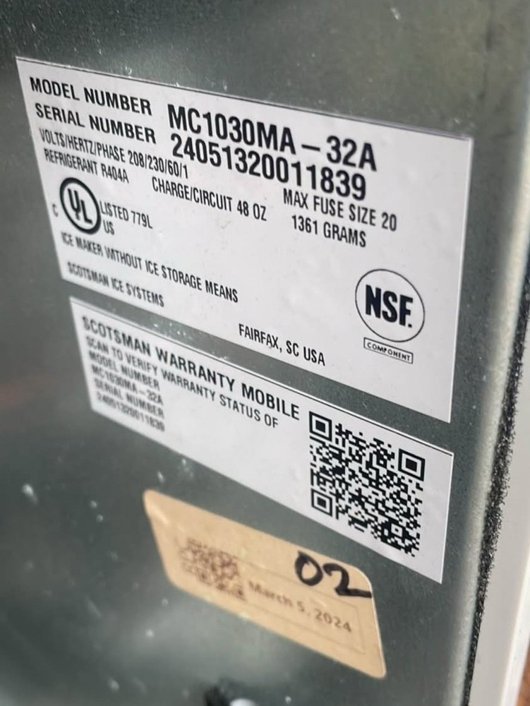 scotsman ice machine