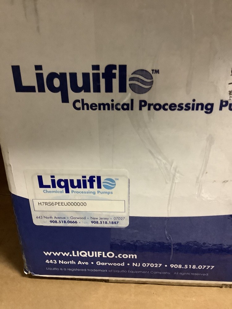 Liquiflo Chemical Processing Pump H7RS6PEEU000000