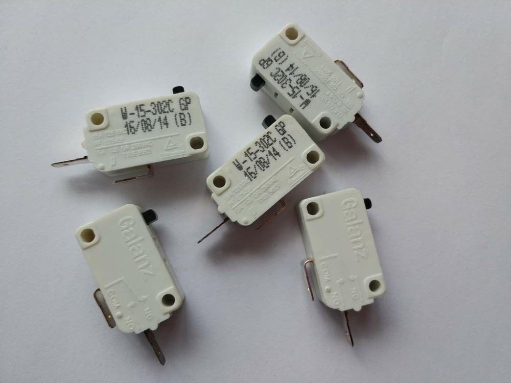 5Pcs W-15-302C Microwave Universal Interlock Switch
