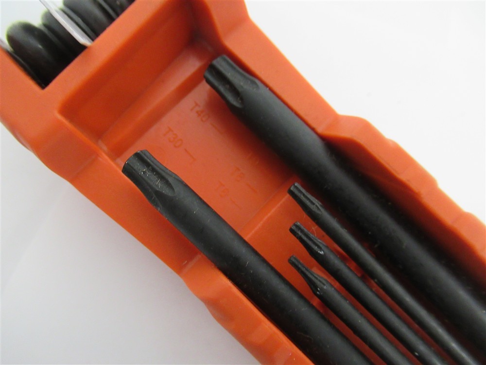 Klein Tools 70550T 10 Piece Folding Hex Key Set