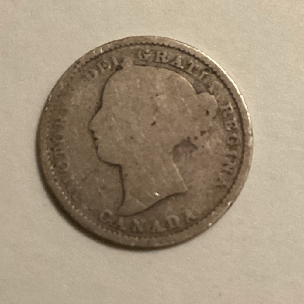1894 CANADA 10 CENT SILVER KM 10