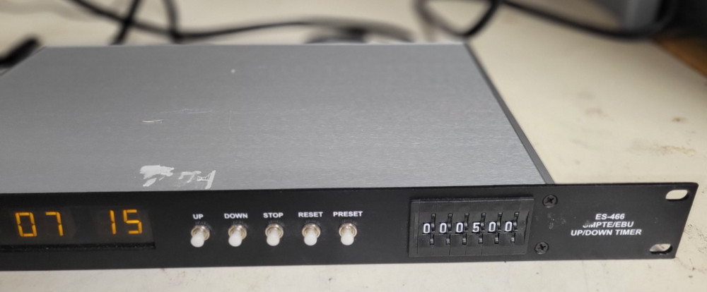 ESE ES-466 SMPTE/EBU UP/DOWN TIMER