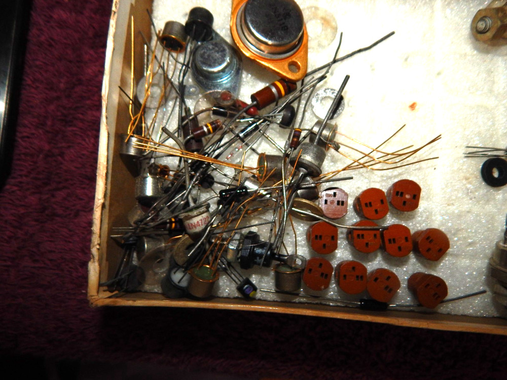 Vintage Electrical Engineering Samples Diodes Rectifiers Transistors & More