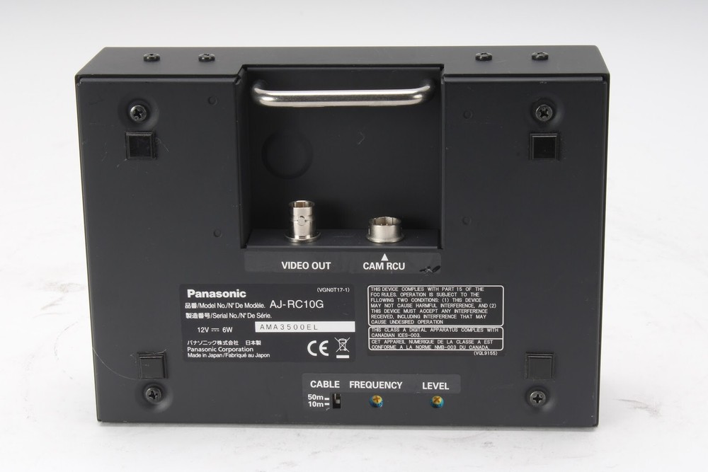 Panasonic AJ-RC10G Panasonic Camera Remote