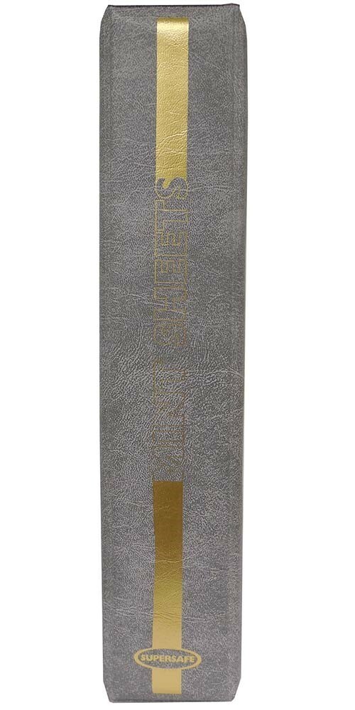 Mint Sheet Binder 3 D Rings Stamps Binder Will Hold 100 Pages By Supersafe Gray