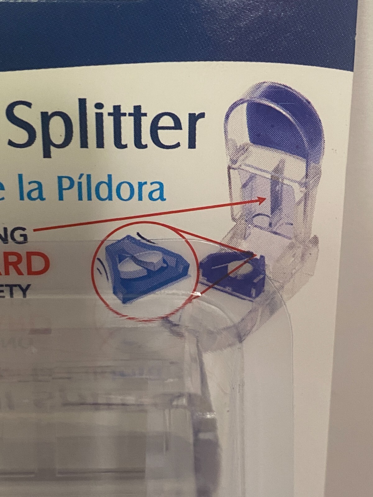 Apex Ultra Pill Cutter - Pill Splitter Self-Retracting Blade Guard - Lot of 4