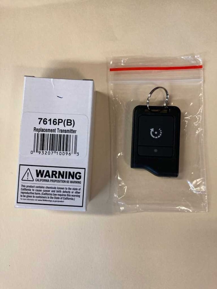 Python 1-Button, 1-Way Remote Control 7616P Black