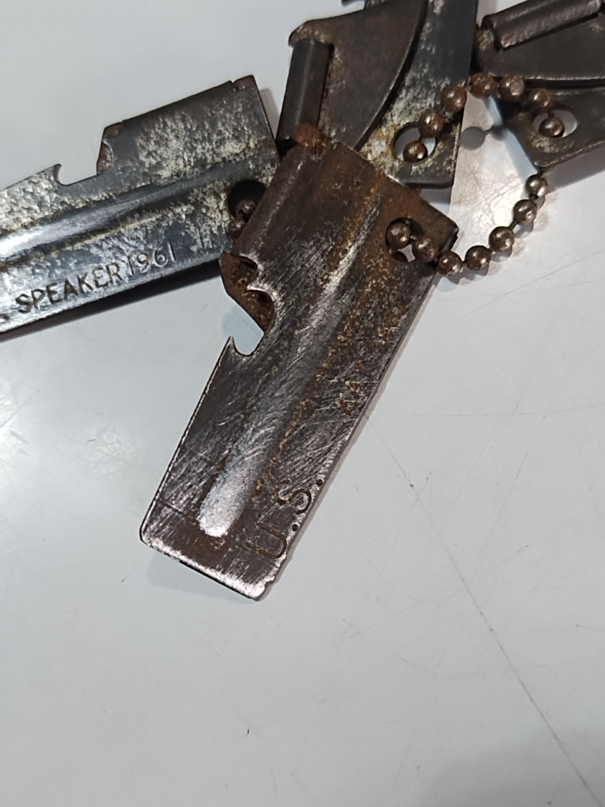 Military Ration/Can Openers Lot Of 4 ~ Speaker & Kay Brands~ US 1961 Vietnam War