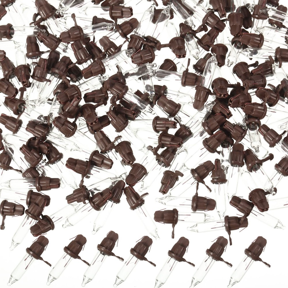 Mudder 200 Count Replacement Christmas Tree Brown Base With Warm White Bulb