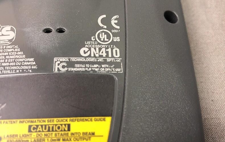 SYMBOL PALM COMPUTING PLATFORM SCANNER CLASS II LASER SPT1700