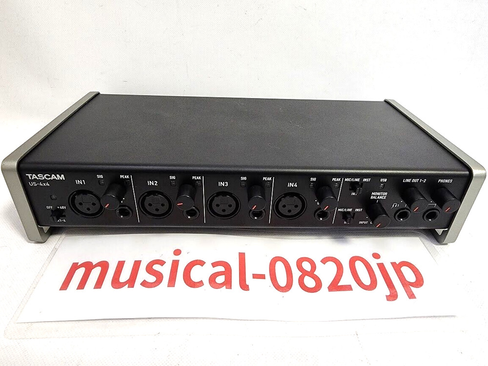 TASCAM US-4x4 4 Mic USB Audio Interface