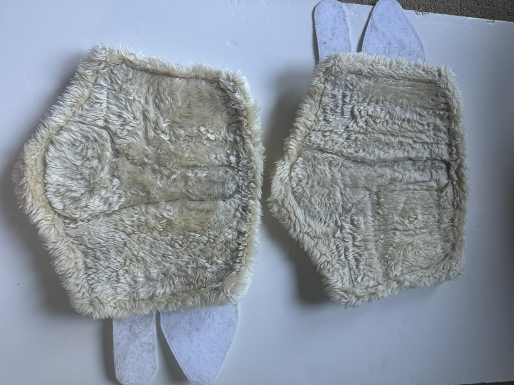 LeMieux White Brush Boots Large