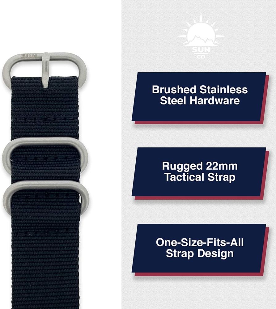 Armarmour 1 - Shielded Wrist Compass with Rugged Tactical Strap