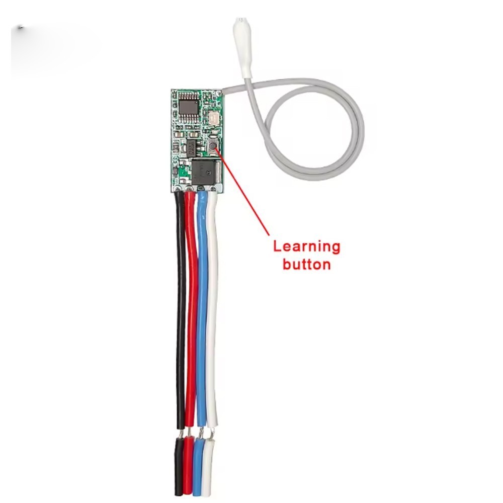 433mhz DC 3.6-24V 1CH Relay Wireless RF Remote Control Switch Receiver Module