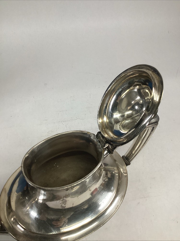 Antique Silver Plated Teapot - NS 156