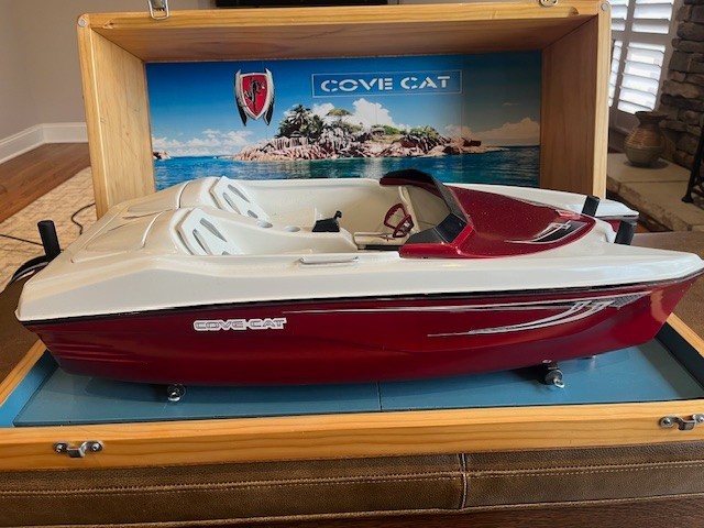 "ONLY ONE" Custom Prototype Paddleboat Model