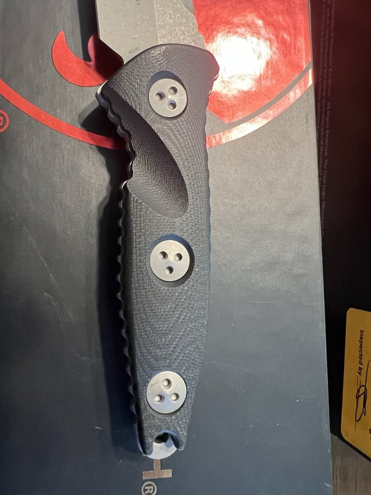 Microtech Socom Alpha Mini S/E Apocalyptic Fixed Blade Knife 113M-10 AP USA Made