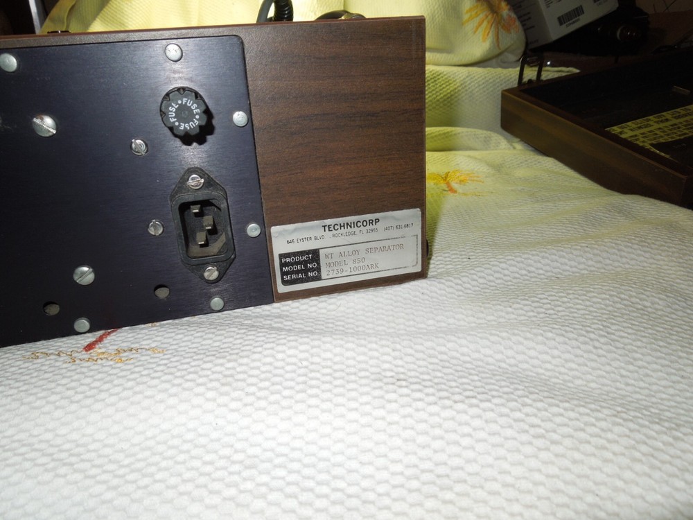 Technicorp 850 WT Alloy Separator With Power Probe & Extra Tip Pristine