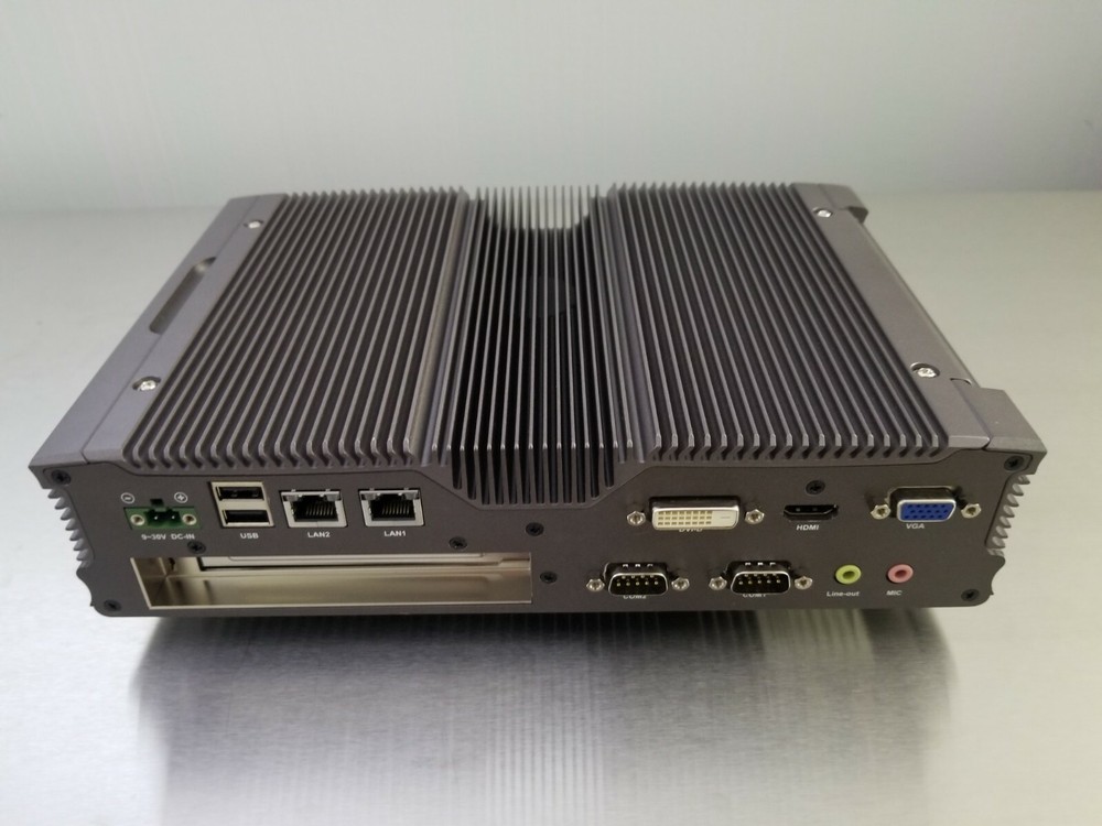 LANNER LEC-2280E-7BZ FANLESS INDUSTRIAL PC - USED - Intel Core i7 Processor