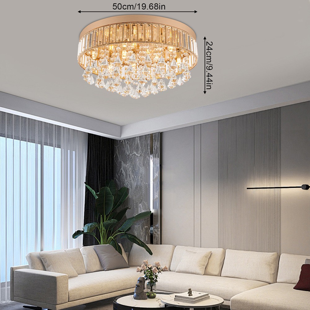 Flush Mount Ceiling Light Ceiling Light Fixture Flush Mount Crystal Chandelier