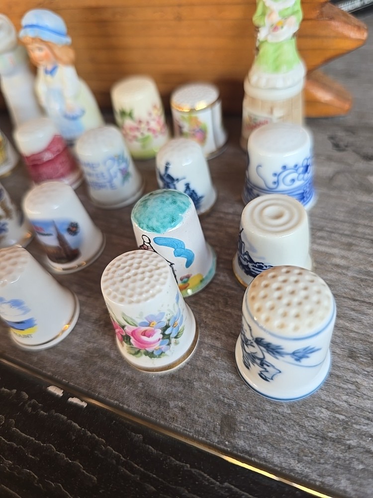 Thimbles Lot 28 All Different Makes