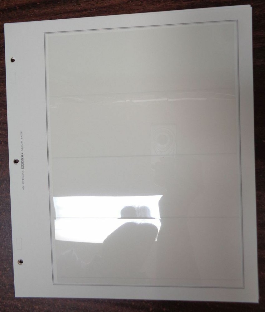 4 row pocket Scott National Hingeless Stock pages Stocksheets Advantage X 10 NEW