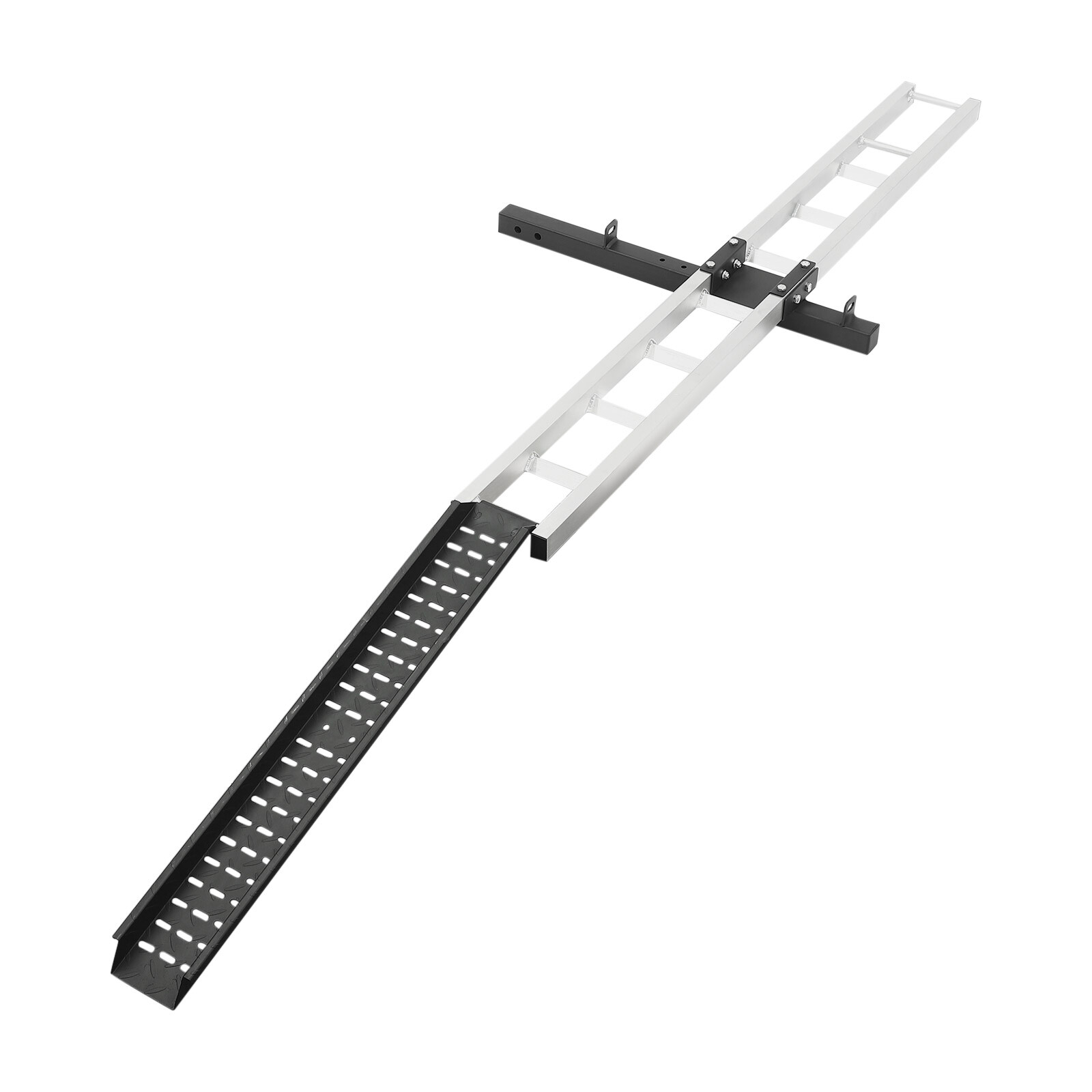 500lbs Steel Motorcycle Dirt Bike Carrier Hauler Hitch Mount Bike Rack Ramp