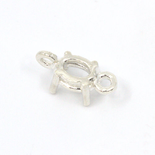 Oval Double Dangle Pre-notched Dangle Mounting