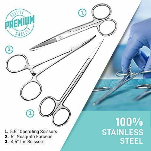 Dissection Practice Anatomy Kit for Students and Professionals Biology Lab 20Pcs