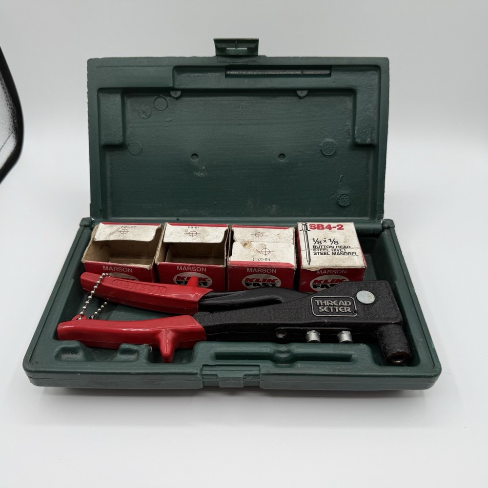 Marson Thread-setter Kit SAE sizes inserts #39202