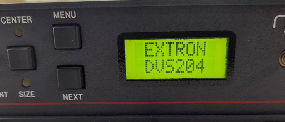 Extron DVS 204 Digital Video Scaler