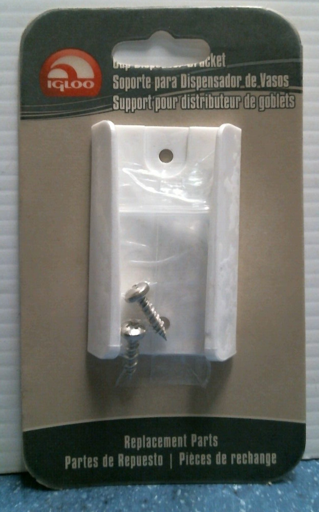Igloo Cup Dispenser Bracket, White  (20016) FS