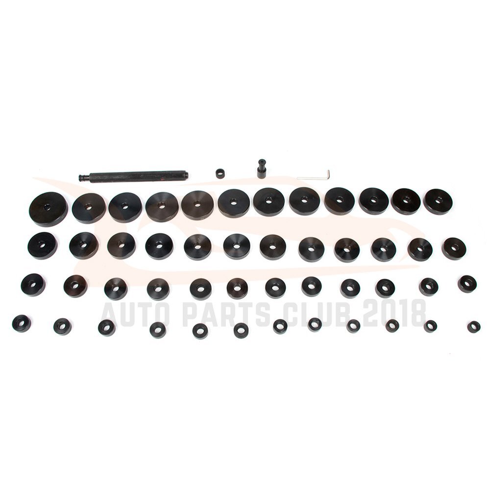 52Pc 18-65mm Seal Tool Bushing Bearing Press Push Set Disc Custom Driver