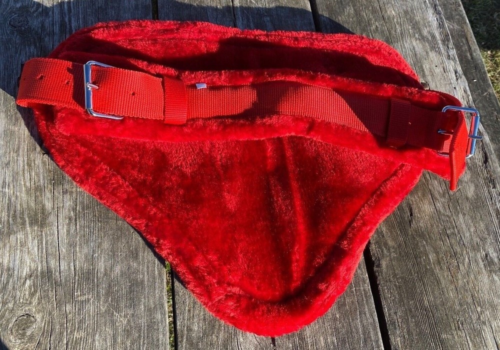 Fleece bottom miniature horse bareback pad assorted colors