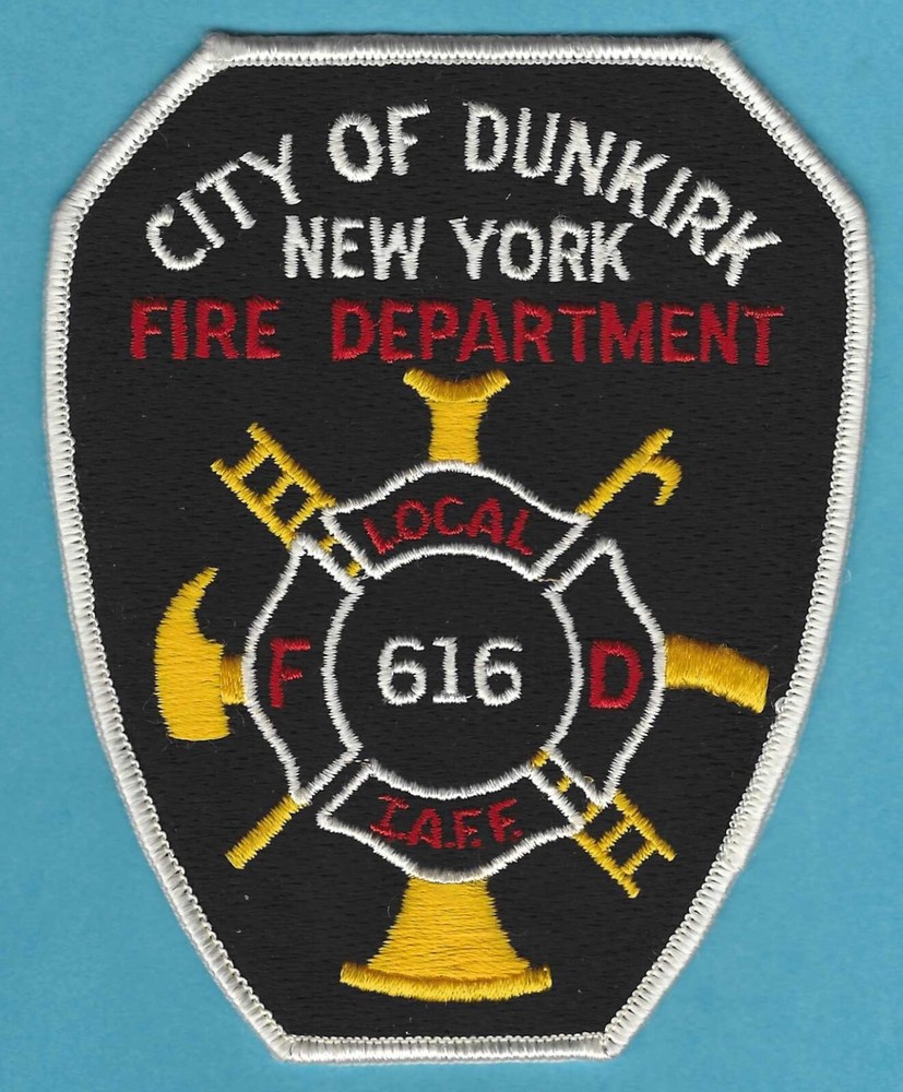 DUNKIRK NEW YORK FIRE RESCUE PATCH