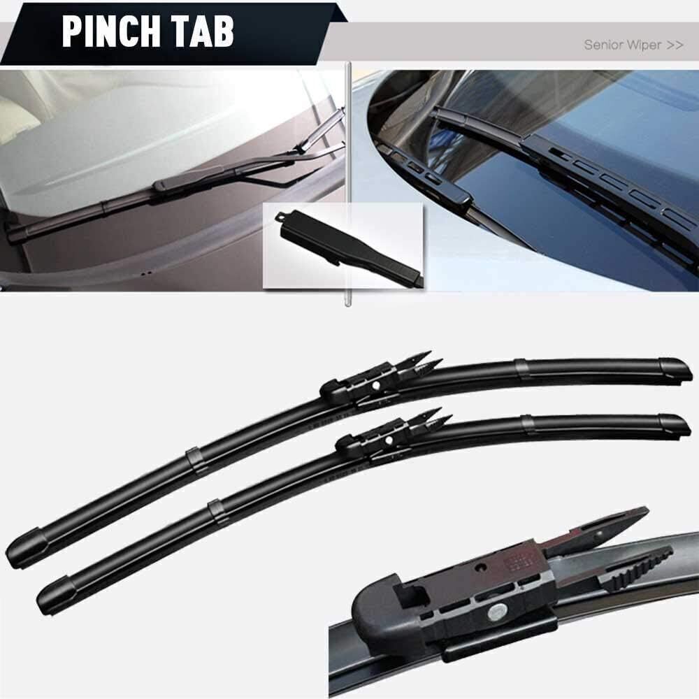 Set Of 28"&28" Clear Advantage Windshield Wiper Blades For Ford Focus 2012-2018